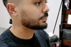 Corte juvenil y arreglo barba, Barbería Premium Petro, Marín
